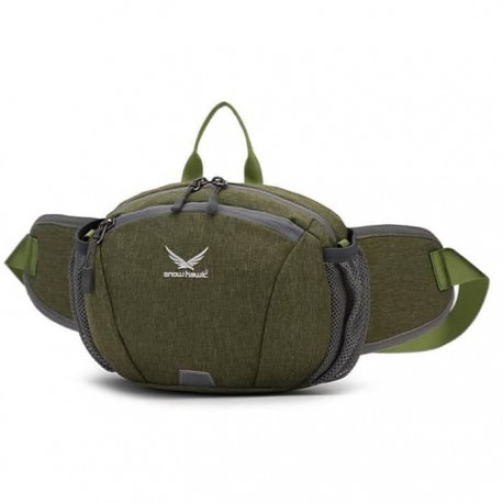 خرید کیف کمری دوشی شو کوهنوردی اسنوهاک کد 6075 رنگ سبز زیتونی