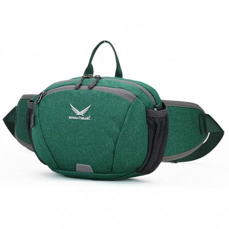 کیف کمری دوشی شو کوهنوردی اسنوهاک کد 6075 رنگ سبز کله غازی
