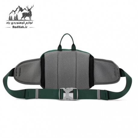 خرید کیف کمری دوشی شو کوهنوردی اسنوهاک کد 6075 رنگ سبز کله غازی