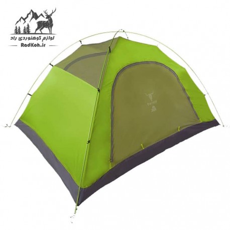 چادر کوهنوردی دو نفره کله گاوی مدل PKN K2001 رنگ سبز