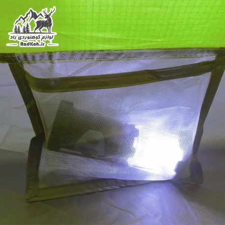 چادر کوهنوردی دو نفره کله گاوی مدل PKN K2001 رنگ سبز