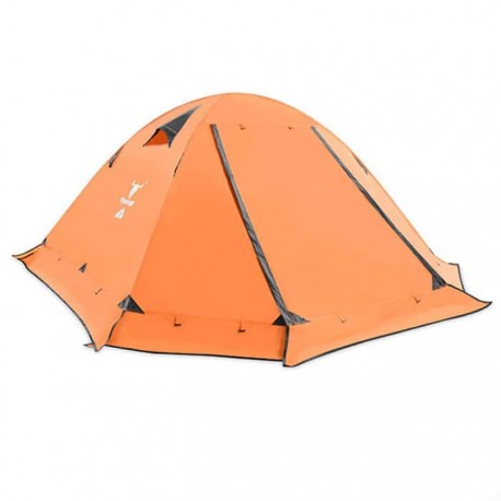 چادر کوهنوردی دو نفره کله گاوی مدل PKN K2001 رنگ نارنجی