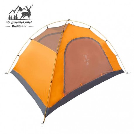 چادر کوهنوردی دو نفره کله گاوی مدل PKN K2001 رنگ نارنجی