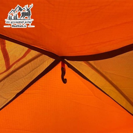 چادر کوهنوردی دو نفره کله گاوی مدل PKN K2001 رنگ نارنجی
