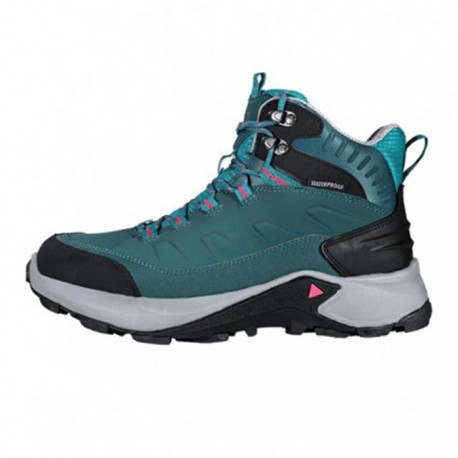 کفش زنانه هامتو مدل 210381B-2 رنگ سبز کله غازی