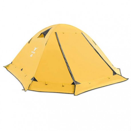 چادر کوهنوردی دو نفره کله گاوی مدل PKN K2001 رنگ زرد