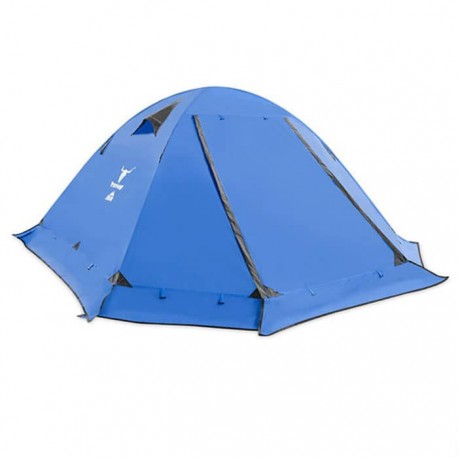چادر کوهنوردی دو نفره کله گاوی مدل PKN K2001 رنگ آبی
