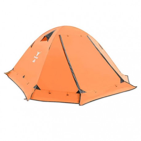 چادر طبیعت گردی 3 نفره کله گاوی مدل PNK K2003 رنگ قرمز