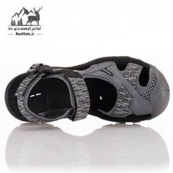 صندل پیاده روی جلو بسته مردانه اسنوهاک کد SH-32 رنگ خاکستری تیره