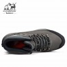 کفش طبیعت گردی مردانه هومتو مدل humtto 210415A-2 رنگ خاکستری تیره