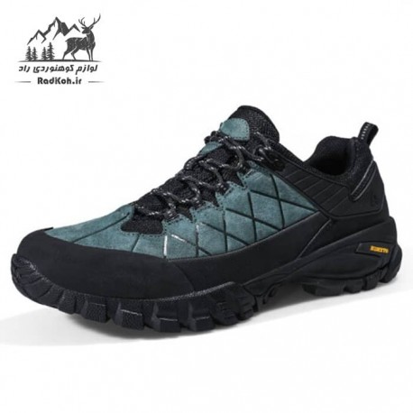 کفش پیاده روی مردانه هامتو مدل 110437A-4 رنگ سبز تیره