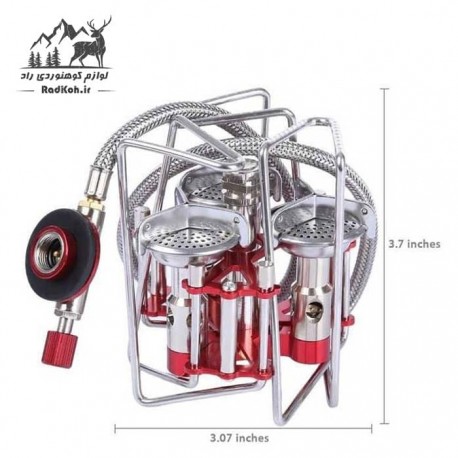 سرشعله کوهنوردی شلنگ دار بولین مدل BL100-B6-A