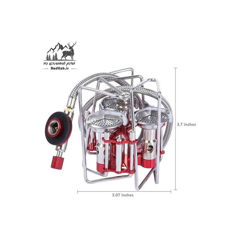 سرشعله کوهنوردی شلنگ دار بولین مدل BL100-B6-A