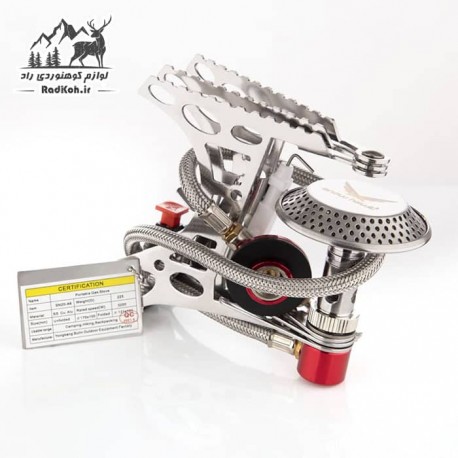 سرشعله سه پر فندک دار شلنگدار کوهنوردی اسنوهاک مدل SN20-A6