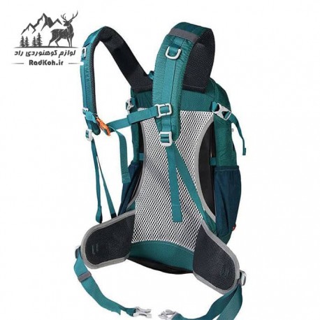 کوله پشتی کوهنوردی 30 لیتری هامتو مدل HB202103_2 رنگ سبز کله غازی
