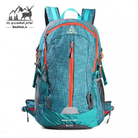 کوله پشتی کوهنوردی 38 لیتری humtto مدل HB202202-2 رنگ سبز فیروزه ای