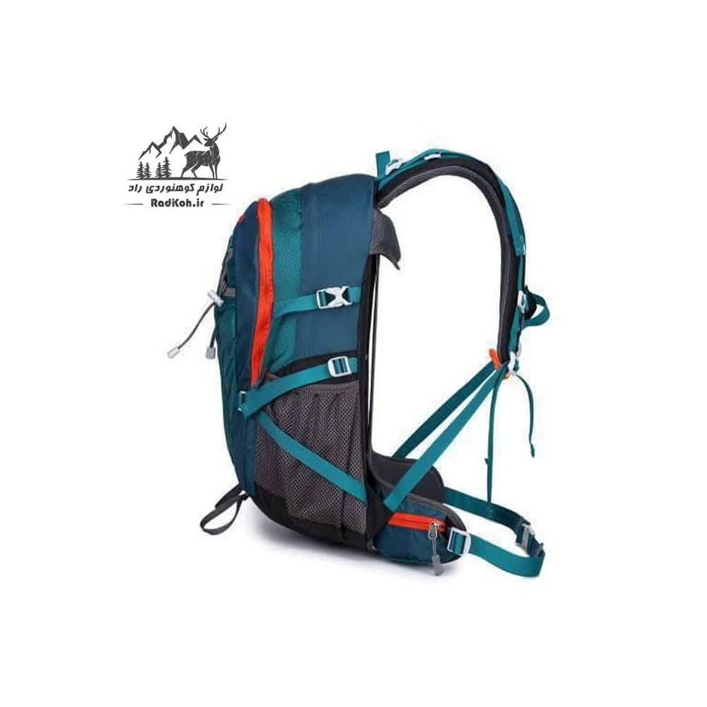 کوله پشتی مسافرتی 30 لیتری کارکال مدل KA-9813A رنگ سبزآبی