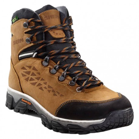 کفش پیاده روی شرپا مدل انرژی رنگ شکلاتی