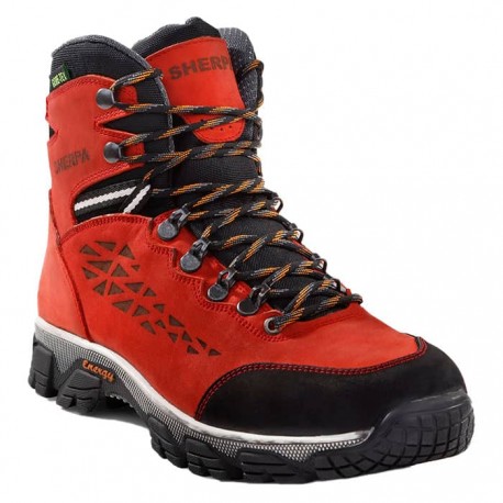 کفش کوهنوردی شرپا مدل انرژی رنگ قرمز