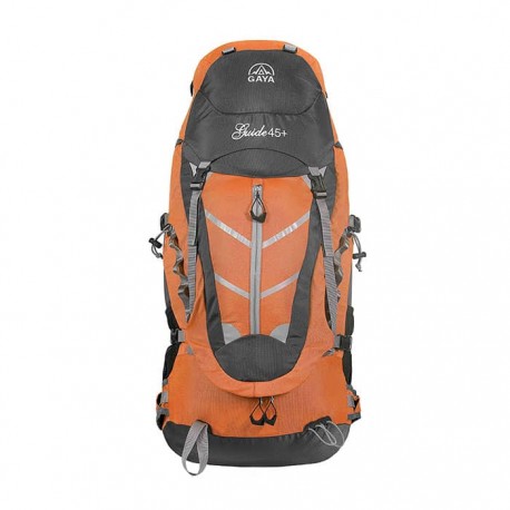 کوله پشتی کوهنوردی 45+ لیتری قایا مدل قاید رنگ نارنجی