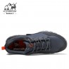 کفش طبیعت گردی مردانه هومتو مدل humtto 110385A-2 رنگ خاکستری تیره