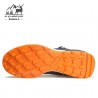 کفش پیاده روی و طبیعت گردی مردانه هامتو مدل humtto 220939A-2 رنگ خاکستری تیره/نارنجی