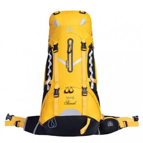 کوله پشتی 60 لیتری قایا مدل سانال رنگ زرد