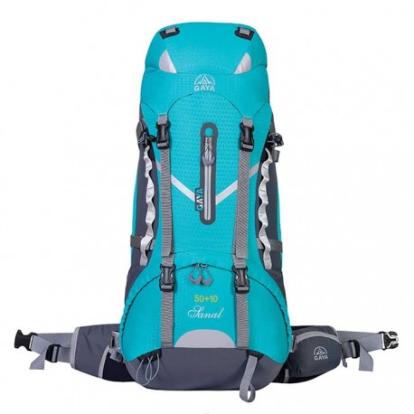 کوله 50+10 لیتری قایا مدل سانال رنگ فیروزه ای