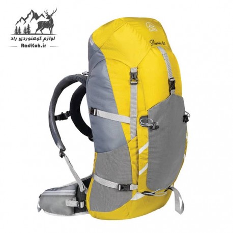کوله پشتی مسافرتی 40 لیتری قایا مدل دنیز رنگ زرد