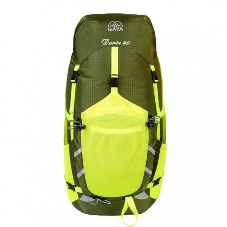 خرید کوله پشتی کوهنوردی 40 لیتری قایا مدل دنیز رنگ سبز فسفری