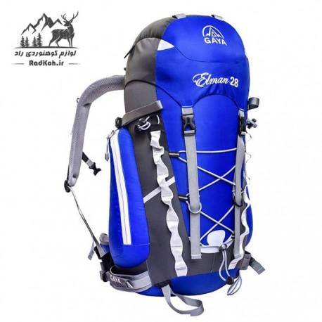 کوله پشتی کوهنوردی 28+ لیتری قایا مدل ایلمان رنگ آبی