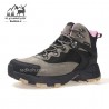 کفش کوهنوردی زنانه هامتو مدل 220022B-2 رنگ مشکی/خاکی