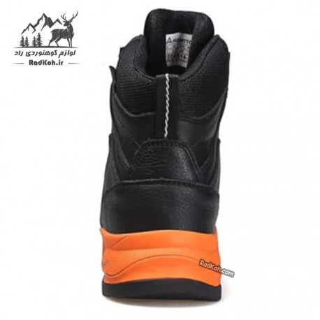 کفش مردانه هامتو مدل humtto 220461A-1 رنگ مشکی/نارنجی