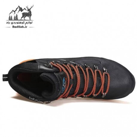 کفش طبیعت گردی مردانه هومتو مدل humtto 220461A-1 رنگ مشکی/نارنجی