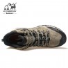 کفش طبیعت گردی مردانه هومتو مدل humtto 210696A-2 رنگ خاکی تیره