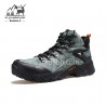کفش کوهنوردی مردانه هامتو مدل 210696A-3 رنگ سبز تیره