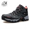 کفش کوهنوردی زنانه هامتو مدل 210696B-1 رنگ خاکستری تیره