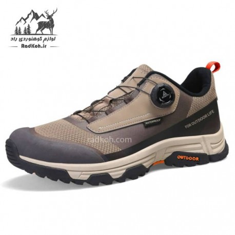 کفش پیاده روی مردانه هامتو مدل 120045A-3 رنگ خاکی