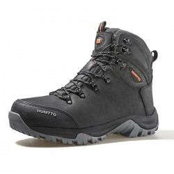 کفش کوهنوردی ساقدار مردانه هامتو مدل humtto 220865A-1 رنگ خاکستری