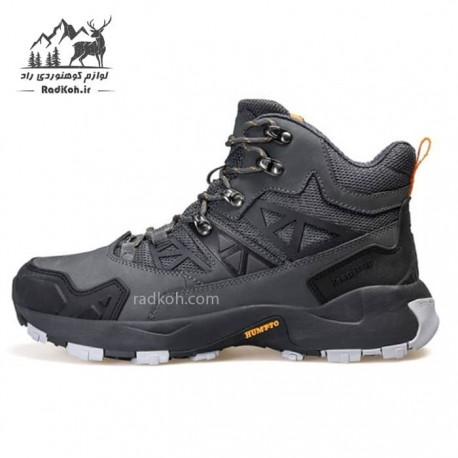 کفش کوهنوردی مردانه هامتو مدل 220214A-2 رنگ خاکستری تیره