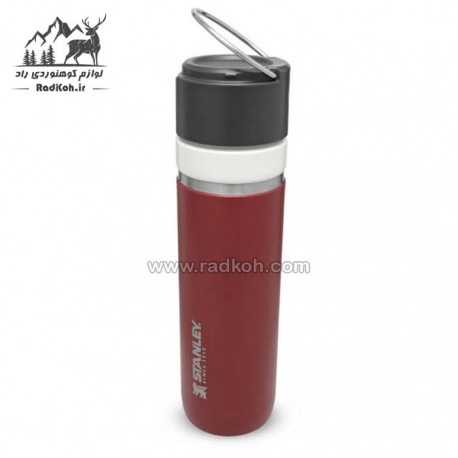 فلاسک سرامیکی 700 میلی لیتری استنلی مدل stanley Go Bottle .70L رنگ زرشکی 10-09098-009