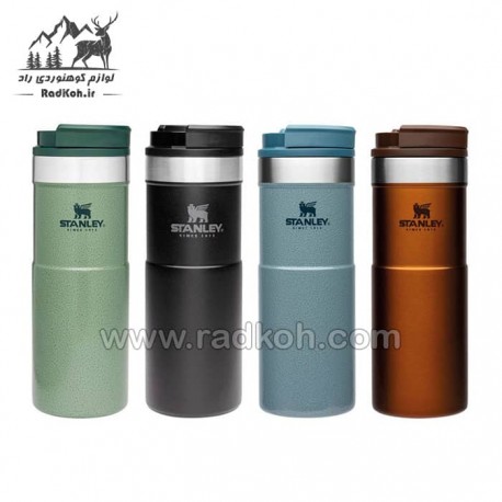 ماگ مسافرتی 470 میلی لیتری استنلی کلاسیک مدل stanley classic neverleak travel mug 0.47 L 