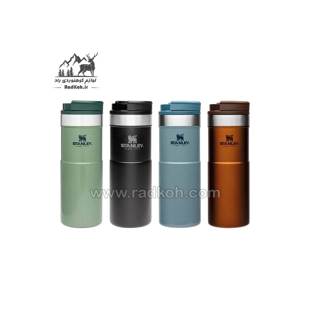 ماگ مسافرتی 470 میلی لیتری استنلی کلاسیک مدل stanley classic neverleak travel mug 0.47 L 