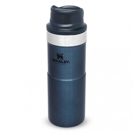 ماگ تریجر اکشن 350 میلی لیتری استنلی کلاسیک مدل stanley Classic Triggr Action Mug .35 L رنگ سرمه ای