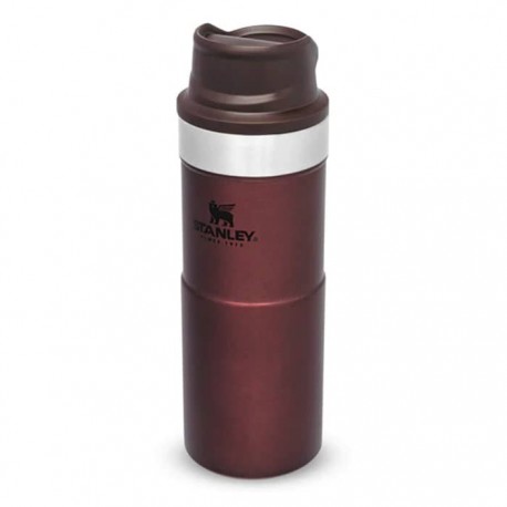 ماگ تریجر اکشن 350 میلی لیتری استنلی کلاسیک مدل stanley Classic Triggr Action Mug .35 L رنگ زرشکی