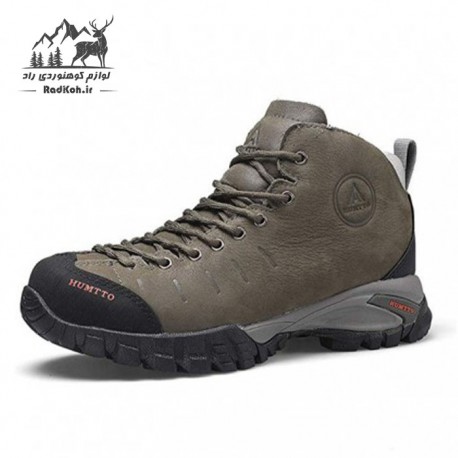 کفش کوهنوردی مردانه هامتو مدل 210371A-1 رنگ سبز زیتونی