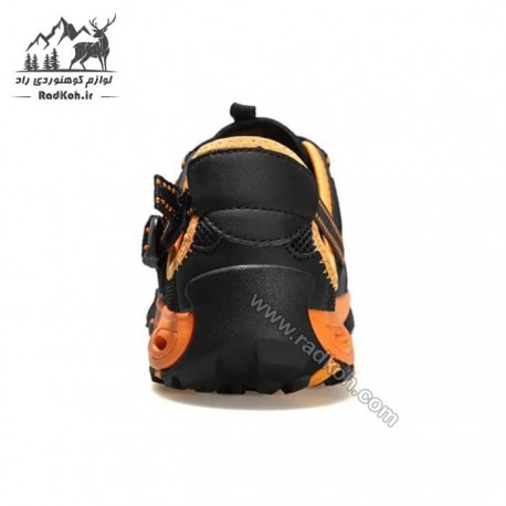 کفش مردانه هامتو humtto 630261A-1 رنگ مشکی/نارنجی