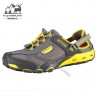 کفش پیاده روی مردانه هامتو مدل humtto HT1605-2 رنگ خاکستری/زرد