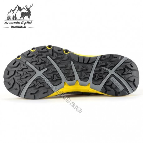 کفش هامتو مردانه مدل HT1605-2 رنگ خاکستری/زرد