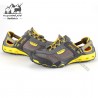 کفش رانینگ مردانه هومتو مدل humtto HT1605-2 رنگ خاکستری/زرد